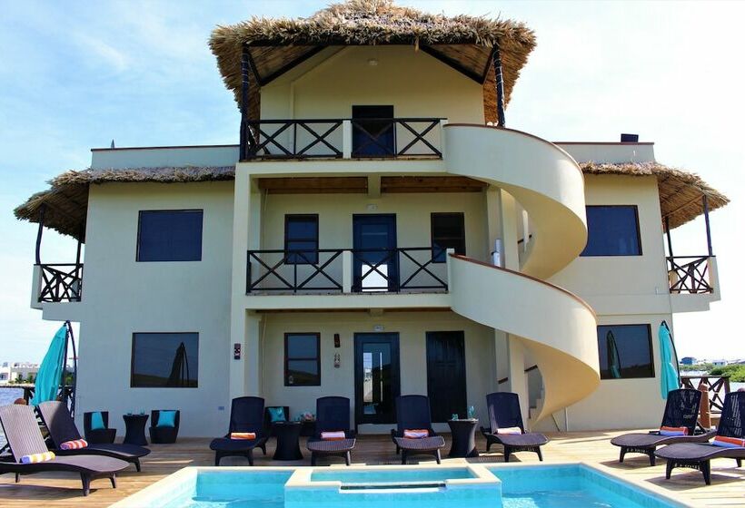 스탠다드 룸 킹사이즈 침대, Lina Point Belize Overwater Resort