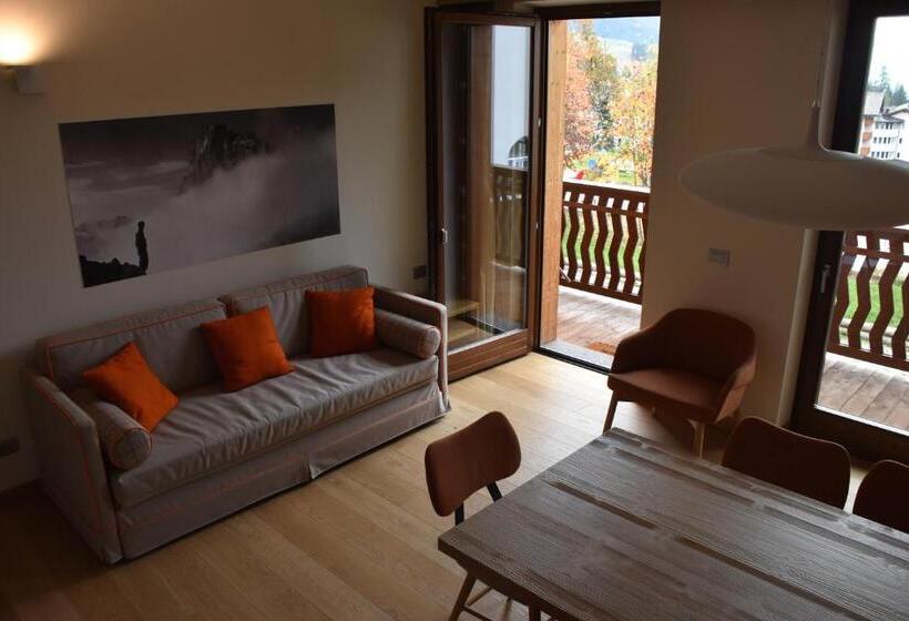 침실 2개 아파트, Residence Langes