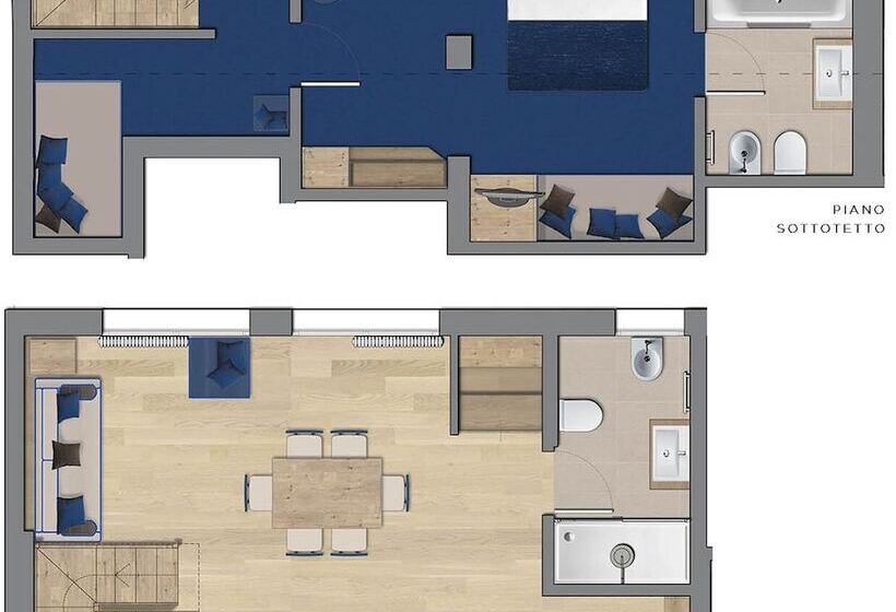 דירת חדר סופריור, Residence Langes