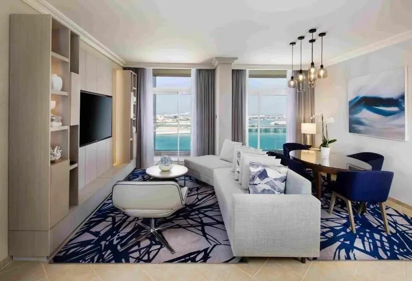 バルコニー付２ベッドルームアパートメント, Beach Rotana – All Suites