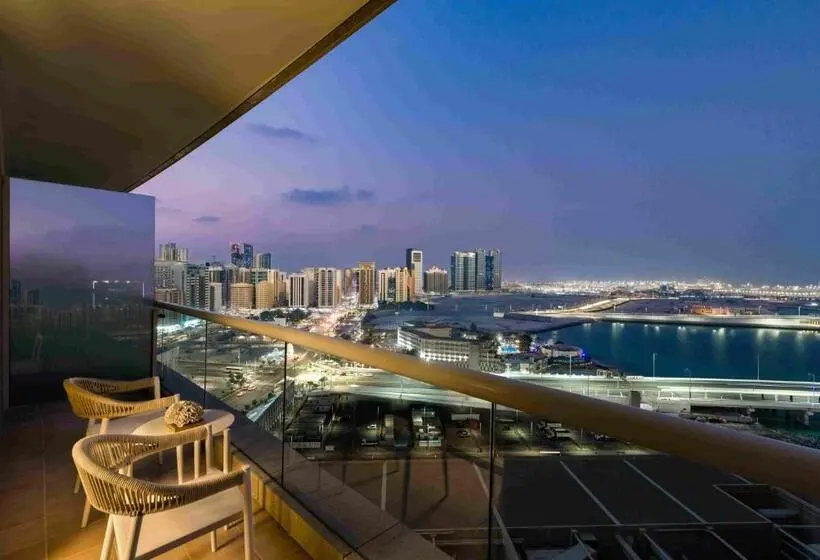 バルコニー付２ベッドルームアパートメント, Beach Rotana – All Suites