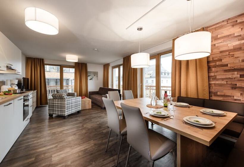 テラスつきの2ベッドルームアパートメント, Alpenparks Chalet & Apartment Areitxpress