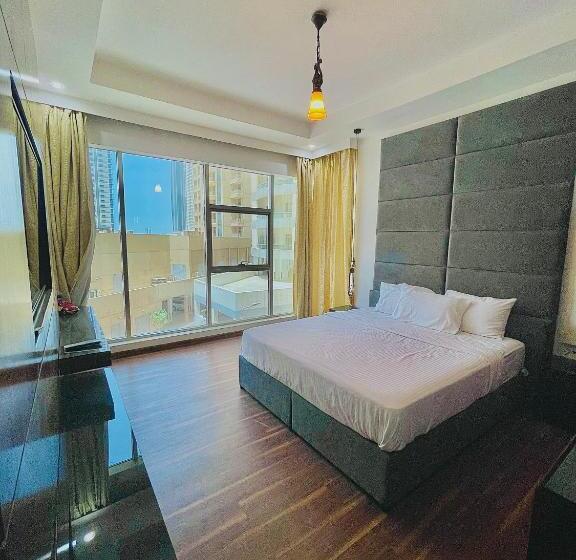 اتاق لوکس با چشم‌انداز دریا, Kiev Tower Hotel Apartments