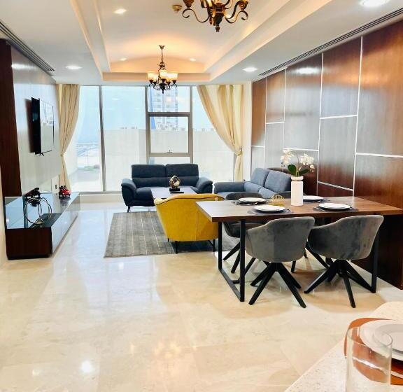 اتاق لوکس با چشم‌انداز دریا, Kiev Tower Hotel Apartments