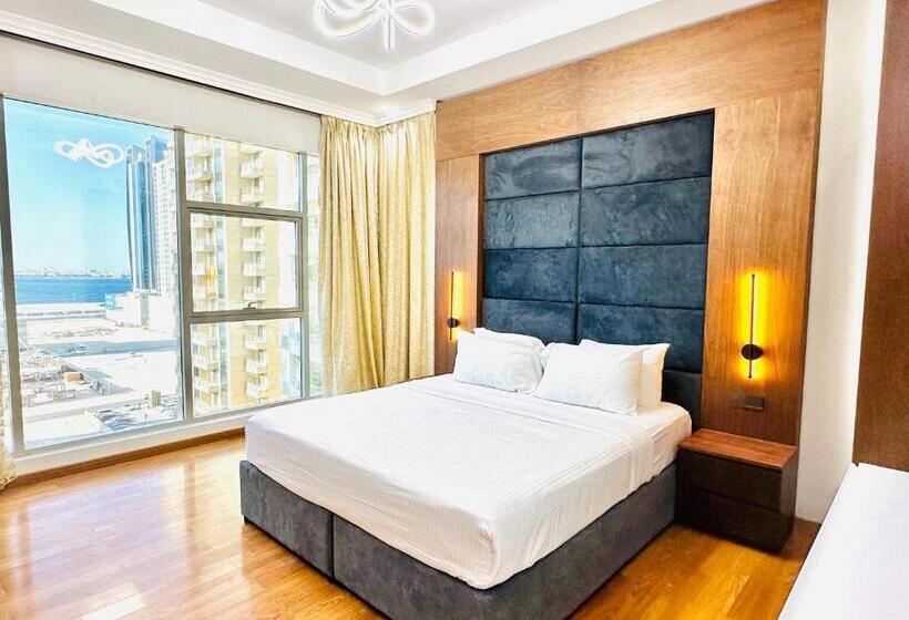 Deluxe Suite Sea View, Kiev Tower Hotel Apartments