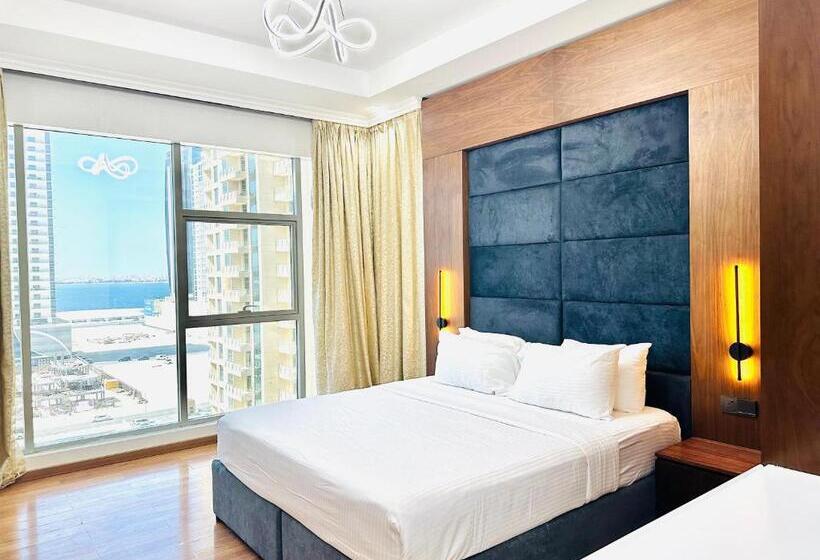 Deluxe Suite Sea View, Kiev Tower Hotel Apartments