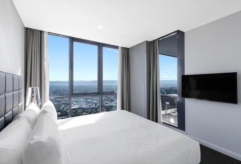 带3个卧室的套间, Meriton Suites Southport
