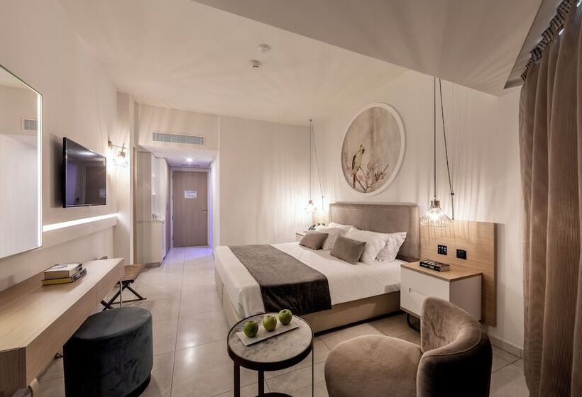 수피리어 룸 측면 바다 전망, Nissiblu Beach Resort