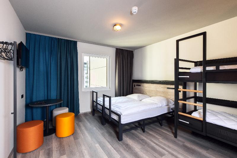 غرفة عائلية, a&o Frankfurt Ostend