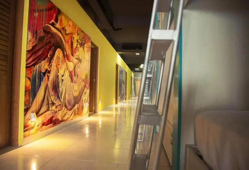 تختخواب در اتاق مشترک, Hostel Tropico 20º Oceanfront