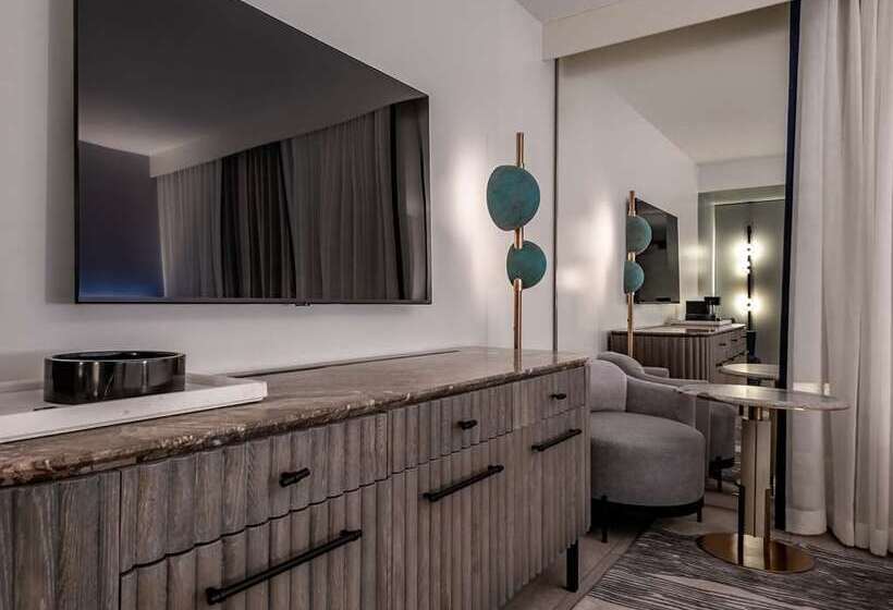 غرفة ديلوكس سرير كينج, Hilton Garden Inn Jackson/clinton