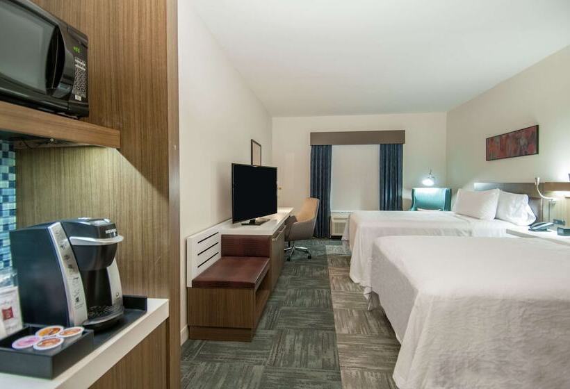 غرفه قياسيه سريرين مزدوجين, Hilton Garden Inn Jackson/clinton