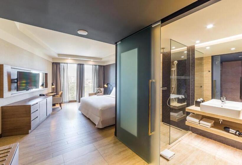 اتاق اجرایی با تخت بزرگ, Radisson Collection Hotel Bamako