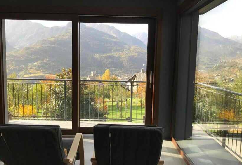 غرفة قياسية مزوَّدة بشُرفة, Agriturismo Verger Plein Soleil