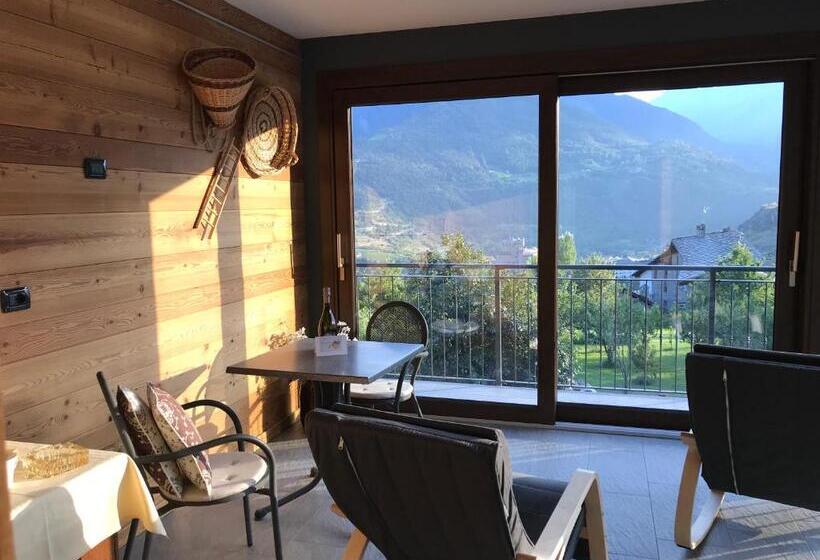 غرفة قياسية مزوَّدة بشُرفة, Agriturismo Verger Plein Soleil