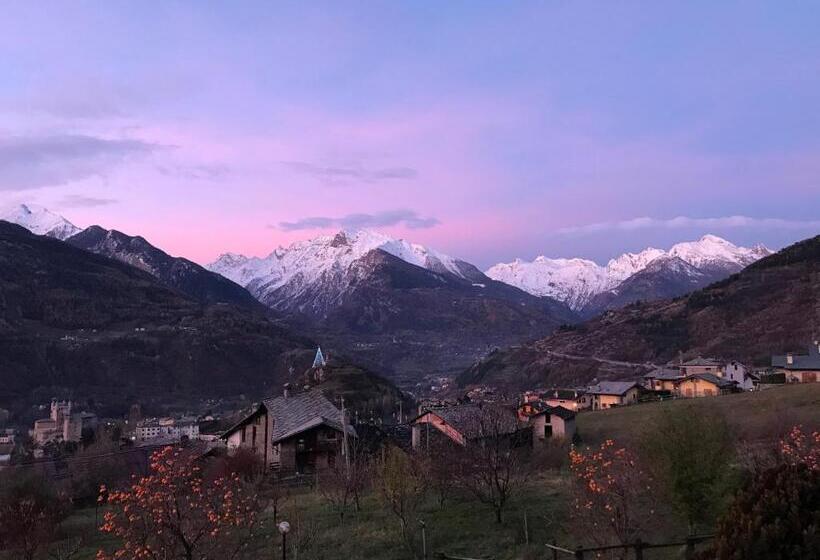 غرفة قياسية مزوَّدة بشُرفة, Agriturismo Verger Plein Soleil