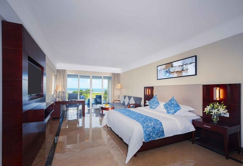 Номер Deluxe Вид на Море, Wyndham Garden Wenchang Nanguo