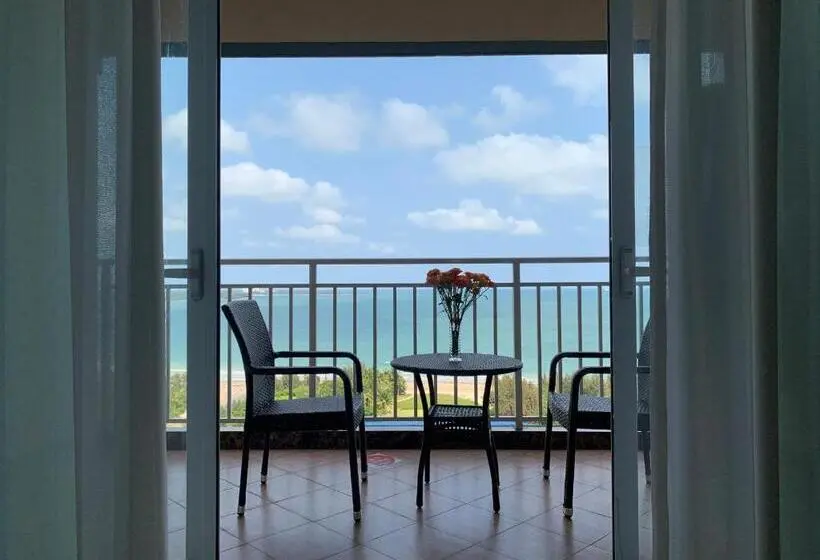 キングサイズベッドのデラックスルーム, Wyndham Garden Wenchang Nanguo