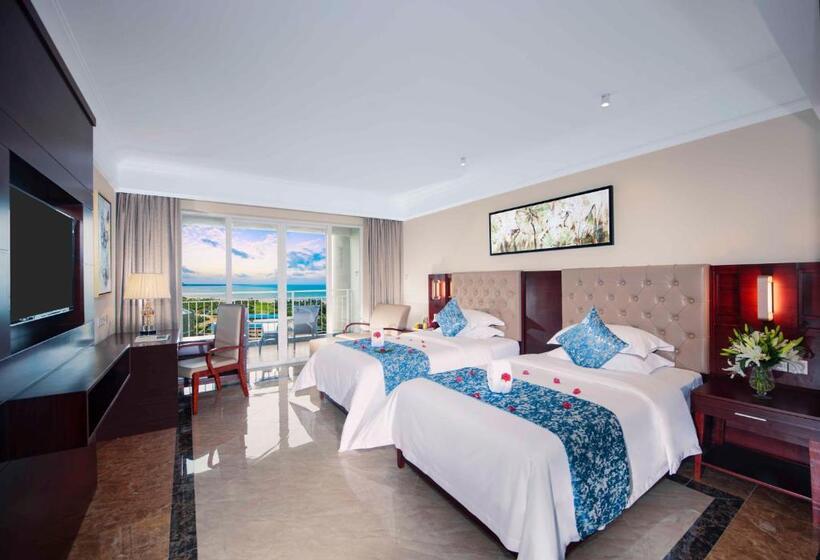 Номер Deluxe Вид на Море, Wyndham Garden Wenchang Nanguo