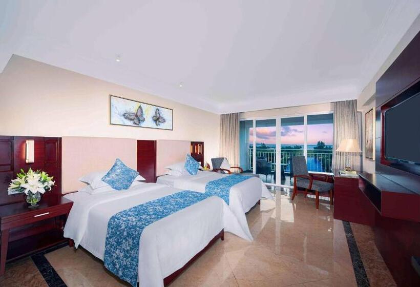 Номер Deluxe Вид на Море, Wyndham Garden Wenchang Nanguo