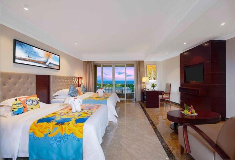 Семейный Номер Вид на Море, Wyndham Garden Wenchang Nanguo