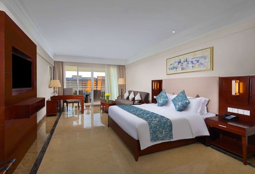 Номер Deluxe Вид на Море, Wyndham Garden Wenchang Nanguo