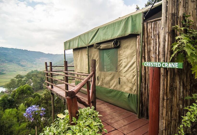 چادر با خدمات رفاهی استاندارد, Hawk S Eye Lodge Bunyonyi