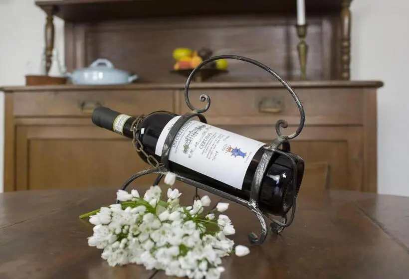 庭の見える1ベッドルームアパートメント, Borgo Villa Certano Case Vacanza In Toscana