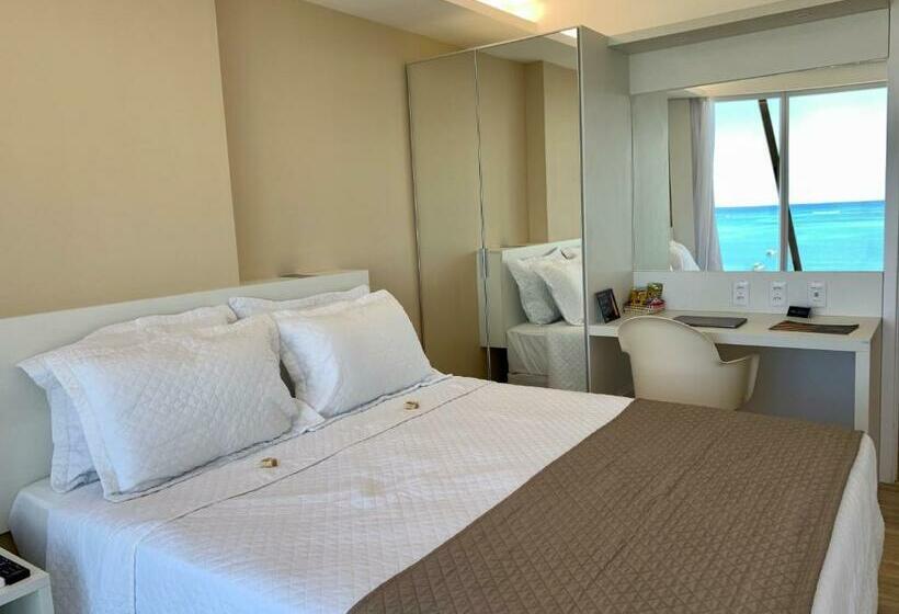 جناح إدارى مطل على البحر, Brisa Suítes Pajuçara