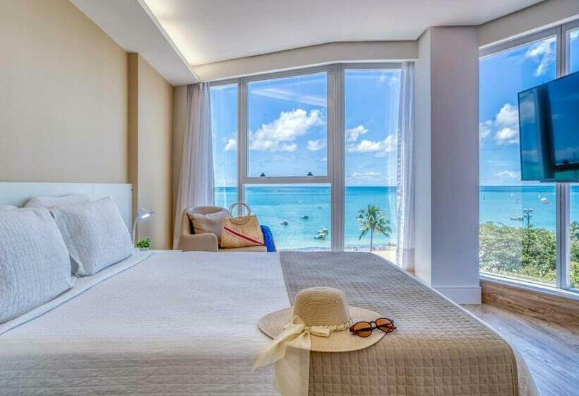 غرفة قياسية مطلّة علي البحر, Brisa Suítes Pajuçara