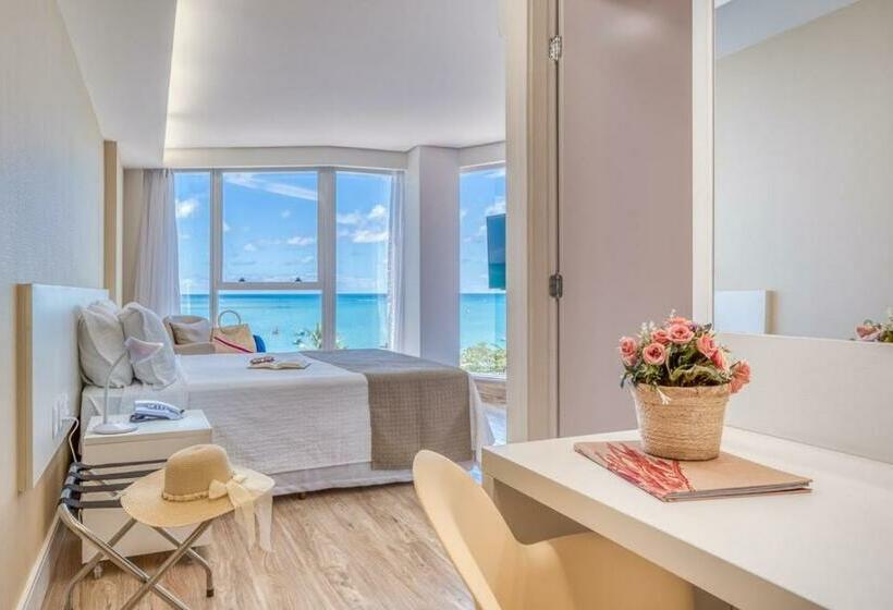 غرفة قياسية مطلّة علي البحر, Brisa Suítes Pajuçara