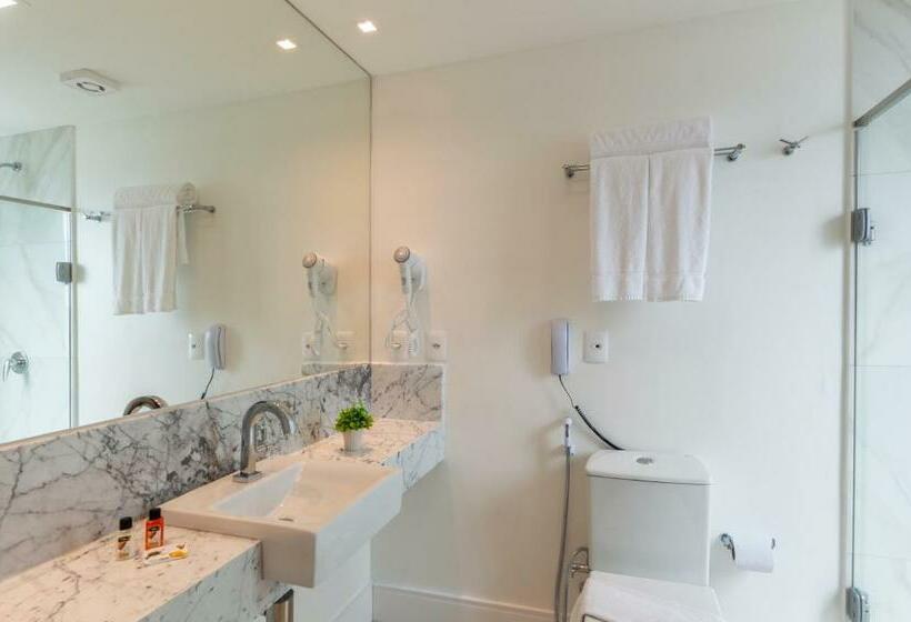 غرفة قياسية مطلّة علي البحر, Brisa Suítes Pajuçara