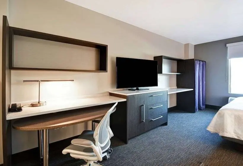 身障者適用ダブルベッド付きスタンダードルーム, Home2 Suites By Hilton Los Angeles Montebello