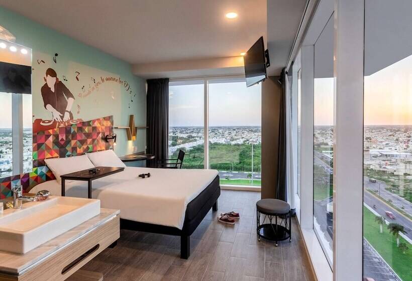 ダブルベッドスタンダードルーム, Ibis Styles Merida Galerias
