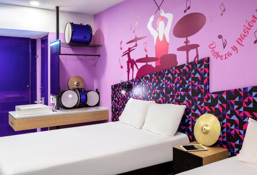 2ダブルベッドのスタンダードルーム, Ibis Styles Merida Galerias