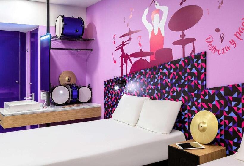 ２ダブルベッドのスタンダードルーム, Ibis Styles Merida Galerias