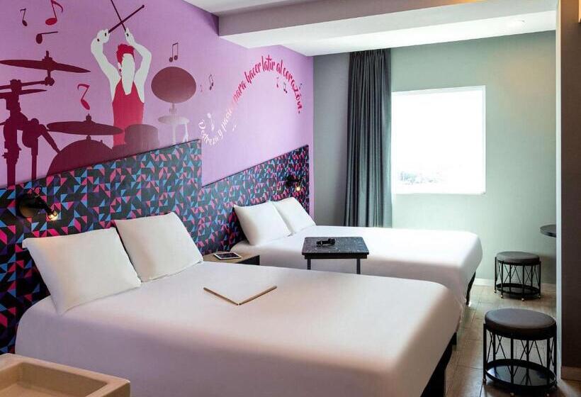 2ダブルベッドのスタンダードルーム, Ibis Styles Merida Galerias