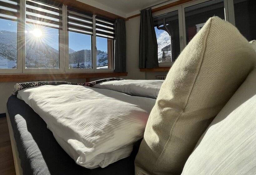 スーペリアの４人部屋, Mountain Lodge Sedrun