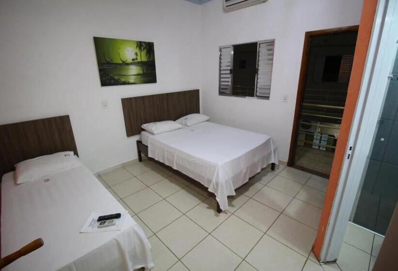 4 Bett Standardzimmer, Pousada Do Mineiro