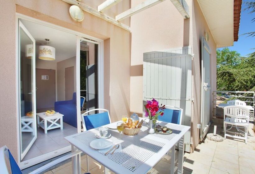 带1个卧室的公寓, Residence Odalys Les Oceanides