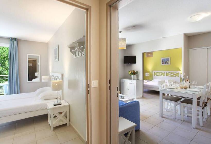 Апартаменты 2 Спальни, Residence Odalys Les Oceanides