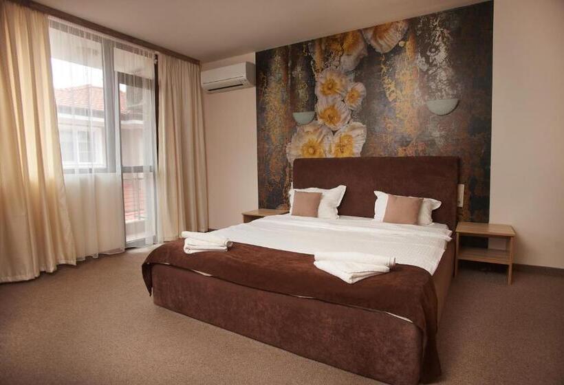 اتاق استاندارد یک تخته با بالکن, Flamingo Plovdiv