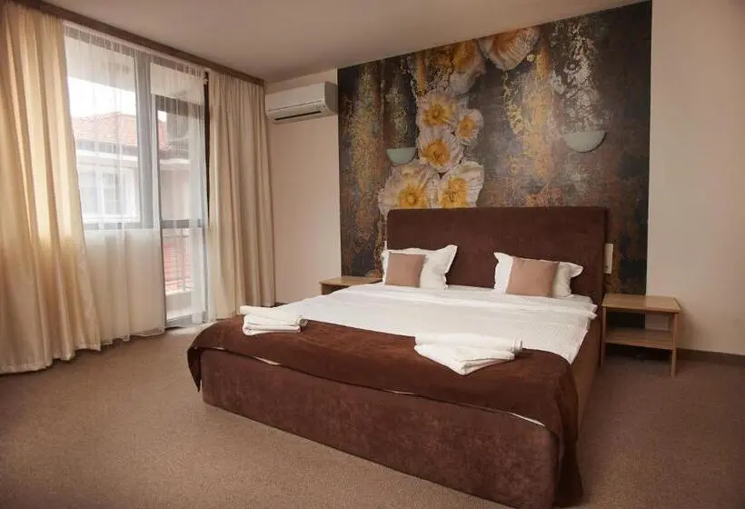 اتاق استاندارد یک تخته با بالکن, Flamingo Plovdiv