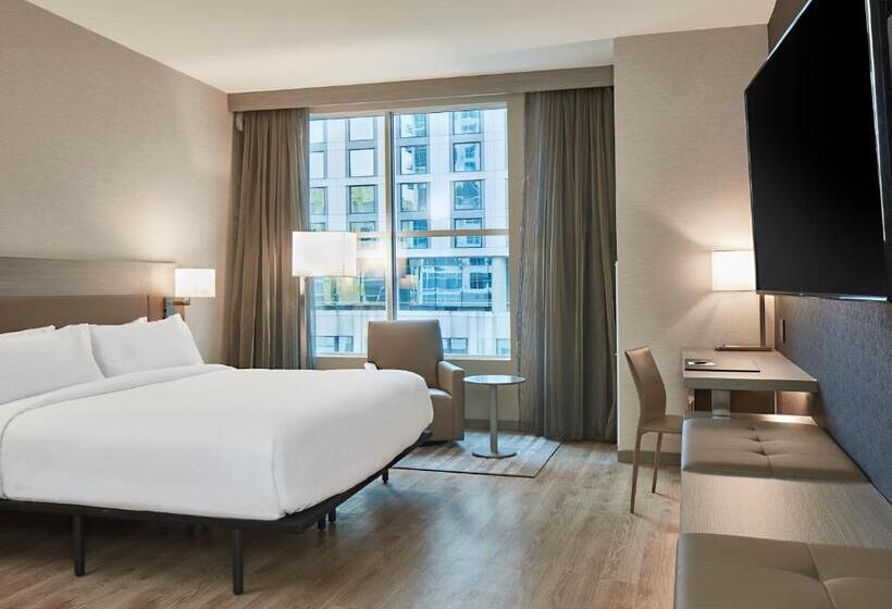 חדר סטנדרט עם מיטת קינג, Residence Inn by Marriott Nashville Downtown/Convention Center