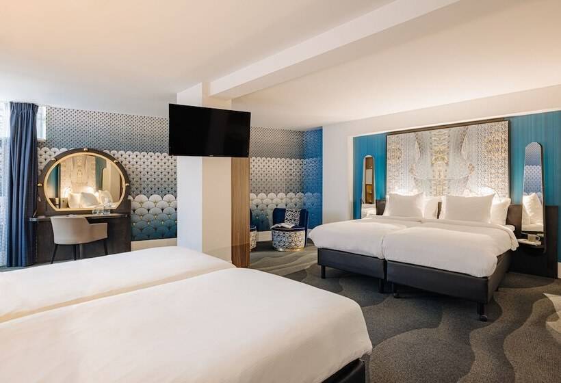 غرفة قياسية رباعية, Eden Hotel Amsterdam