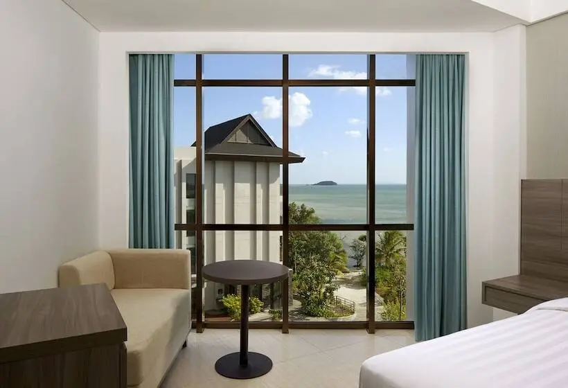 اتاق استاندارد با تخت دوبل و چشم‌انداز دریا, Fairfield By Marriott Belitung