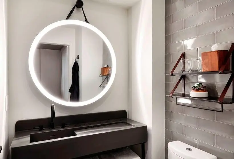 اتاق استاندارد با 2 تخت دوبل, Moxy Nyc Downtown