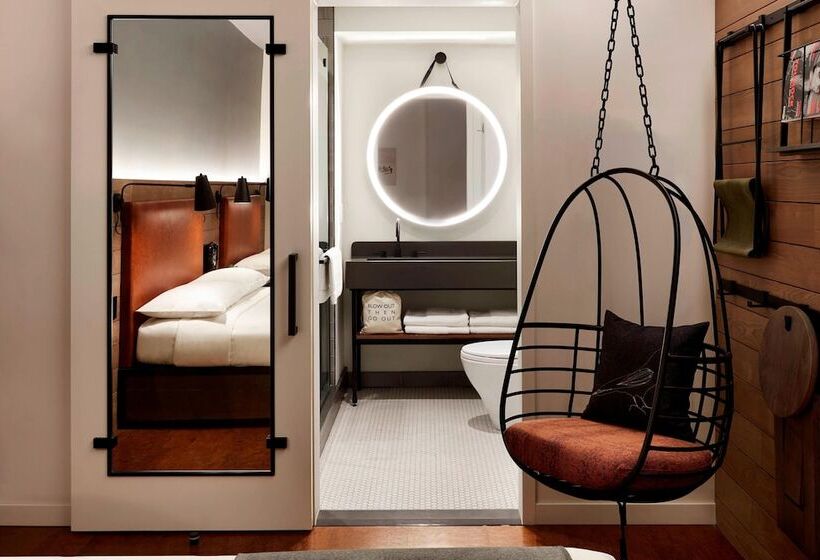 带2个双人床的标准工作室, Moxy Nyc Downtown