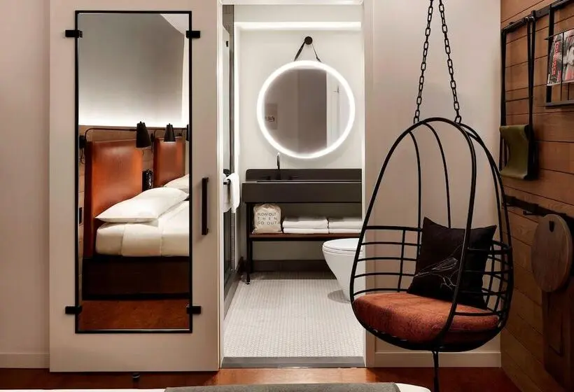 اتاق استاندارد با 2 تخت دوبل, Moxy Nyc Downtown