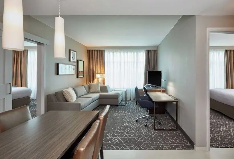 2ベッドスイートルーム, Residence Inn by Marriott Nashville Downtown/Convention Center